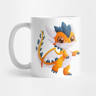 Little Cute Yellow Dragon Mug